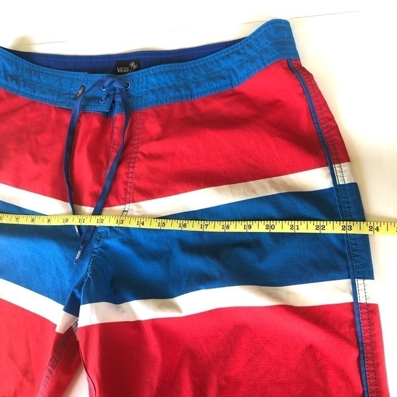 Vans Men's Off The Wall Stretch Ghost Trees Colorblock Board Shorts Size 34 - Picture 12 of 16